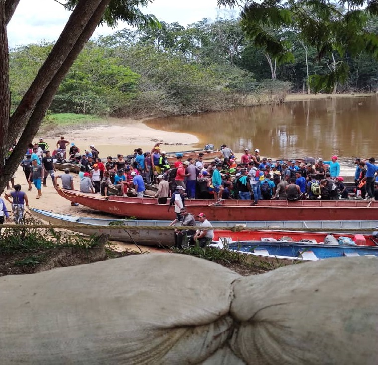 Indígenas de San Luis de Morichal denuncian intento de invasión y amenazas de mineros en Bolívar