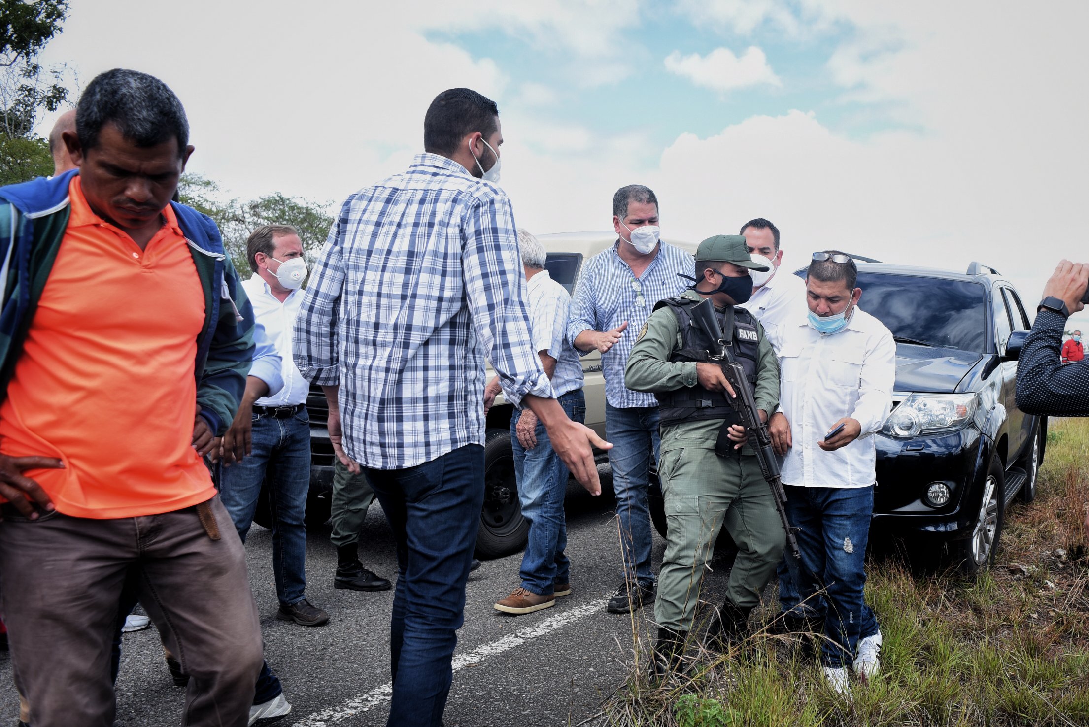 GNB impide a miembros de la Comisión Delegada Legislativa circulación hacia Anzoátegui