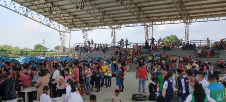 Defensoría del Pueblo de Colombia dice que 600 venezolanos cruzaron la frontera