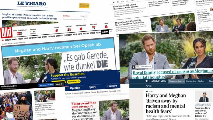 Entrevista a Meghan y Harry: llueven reacciones en el mundo