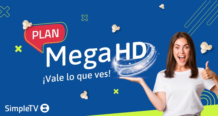 Nuevo plan Mega HD de Simple TV costará $10