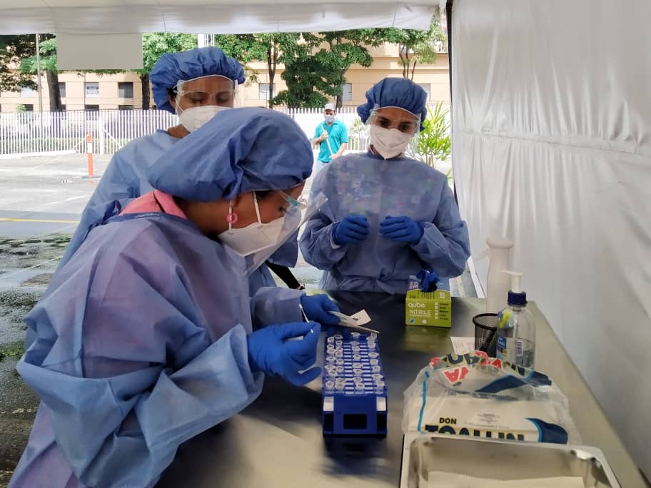 Habilitan servicio "Auto PCR" en Caracas para diagnóstico de COVID-19