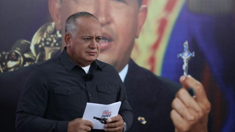 Diosdado Cabello dice que megaelecciones serán el 14 de noviembre