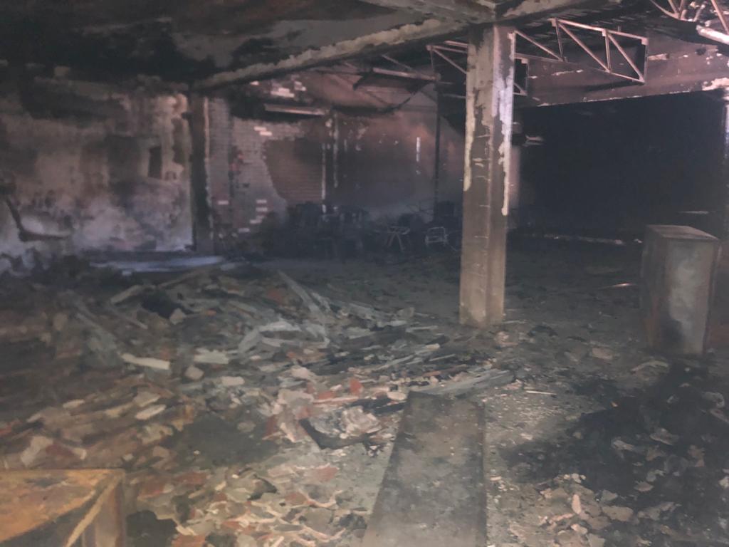 CNP denuncia que el incendio en su sede de Sucre fue intencional