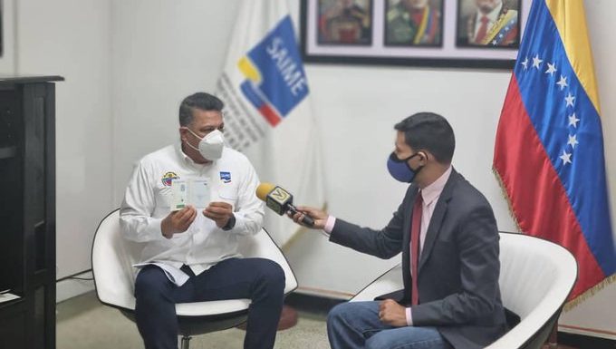 Pago del pasaporte Saime