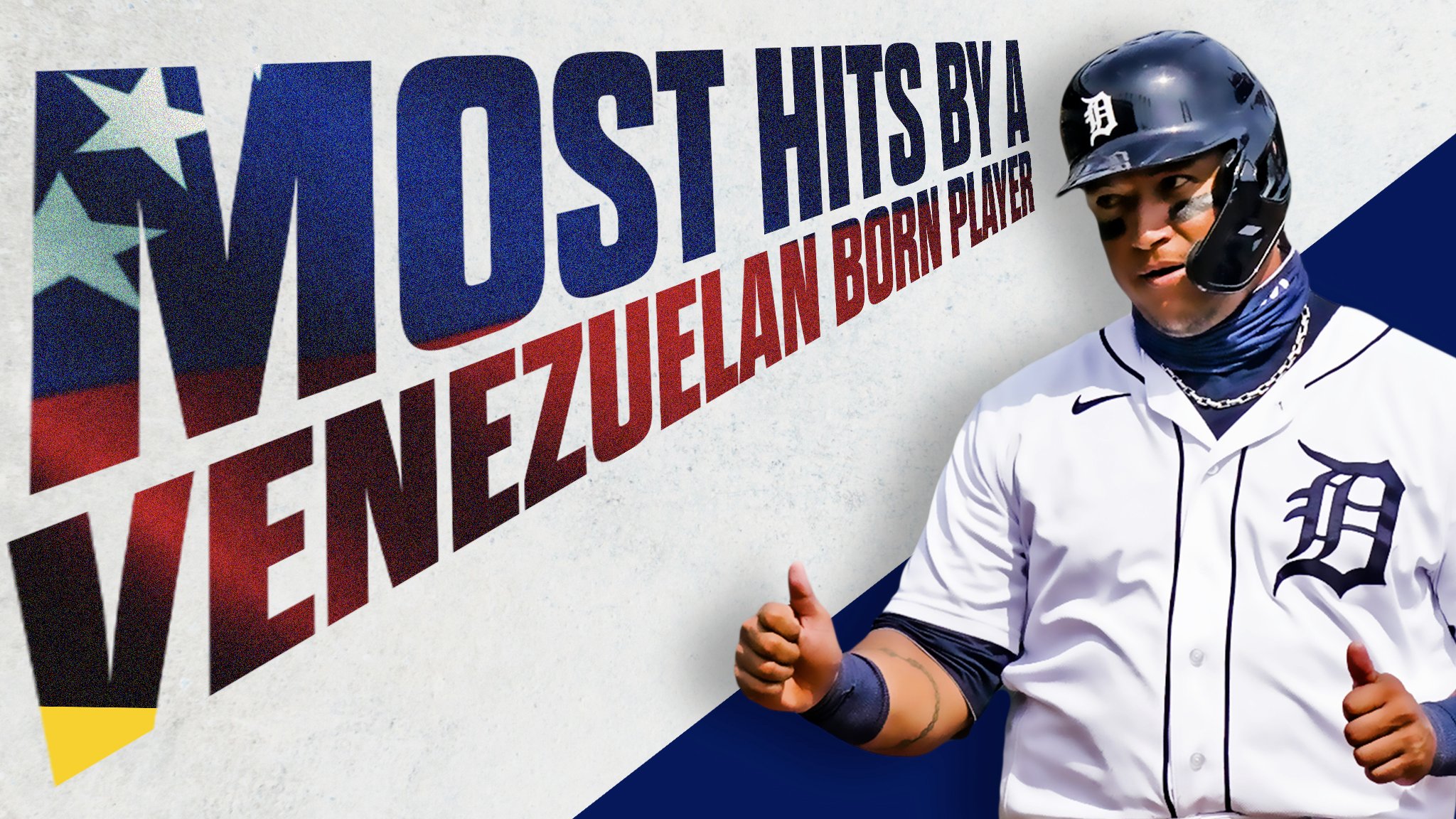 Miguel Cabrera se convierte en el venezolano con más hits en las Grandes Ligas