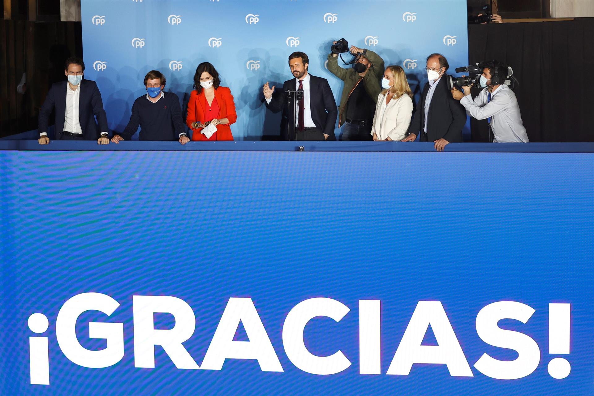 PP roza la mayoría absoluta en las elecciones de Madrid