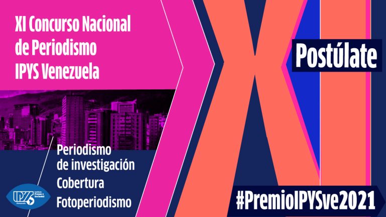Ipys Venezuela convoca al Premio de Periodismo de Investigación 2021