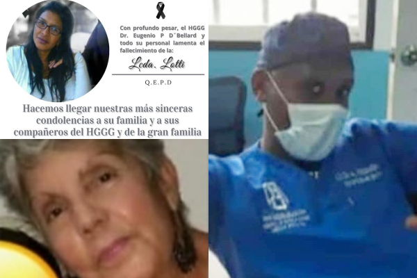 Entre los enfermeros fallecidos se encuentran el licenciado Antonio Fermín, Lotty Colmenares y Miriam Abreu