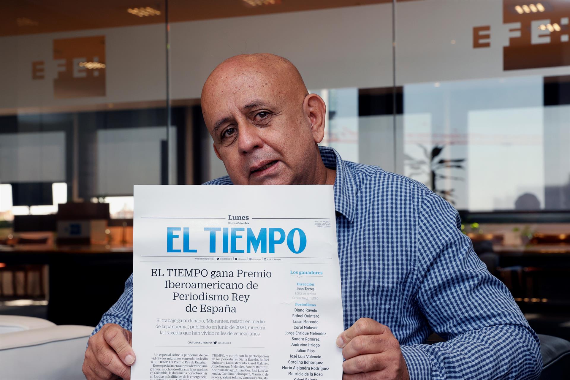 Premio a El Tiempo de Colombia visibiliza el "drama" de muchos venezolanos