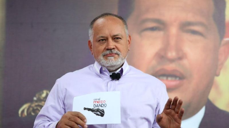 Cabello a EEUU: Cuando Maduro dice que levanten sanciones, son aquellas contra el país