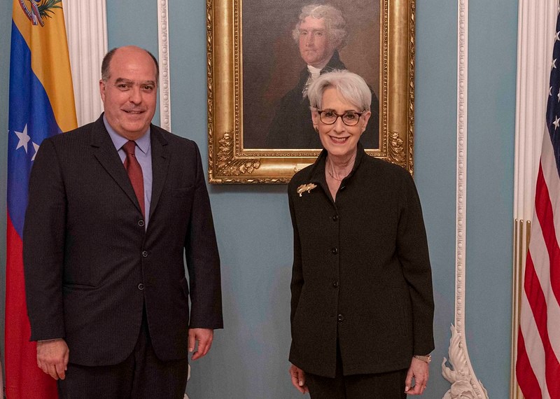 Julio Borges se reúne con subsecretaria de Estado del gobierno de Joe Biden