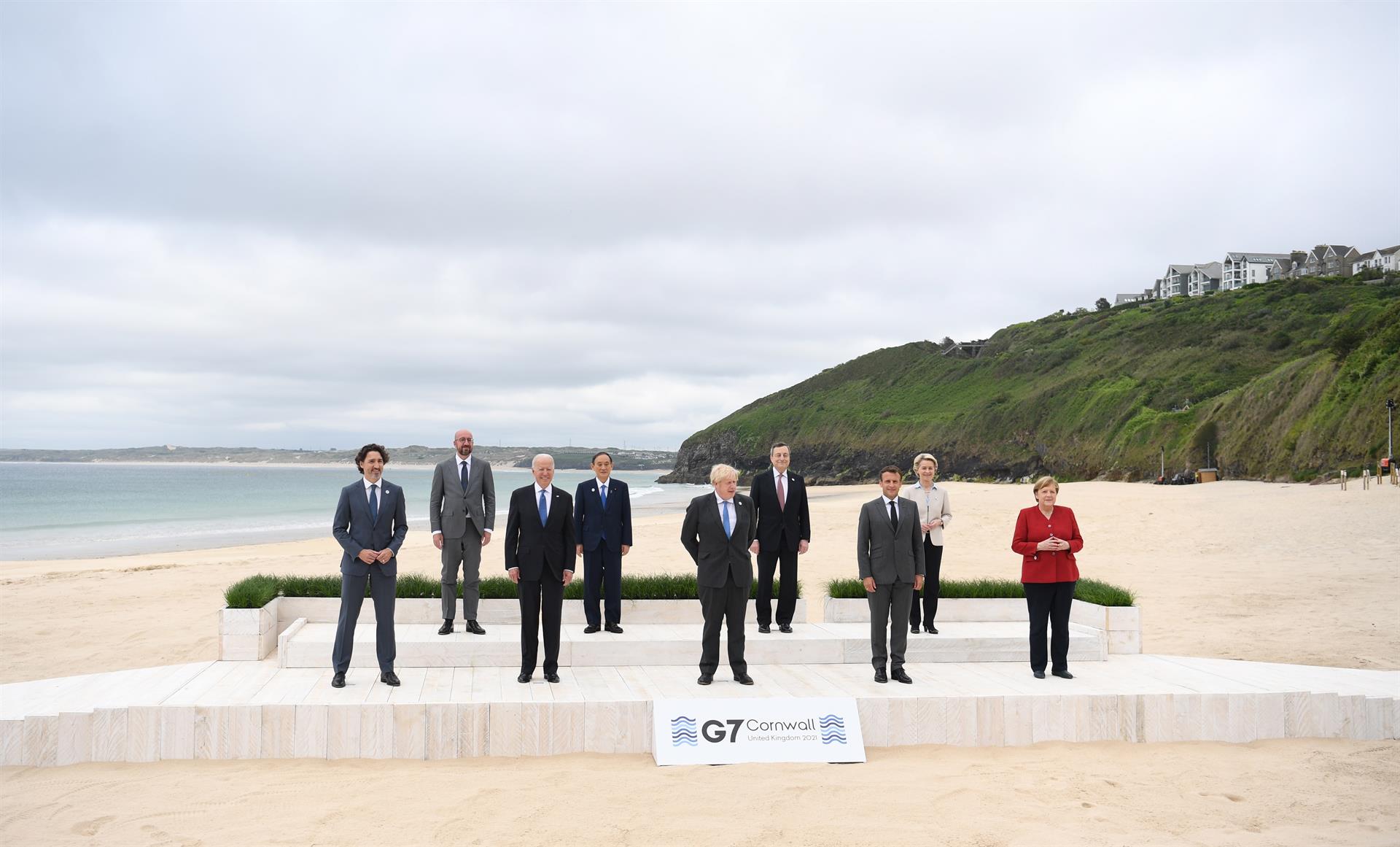 El G7 acuerda la donación de mil millones de vacunas a países pobres