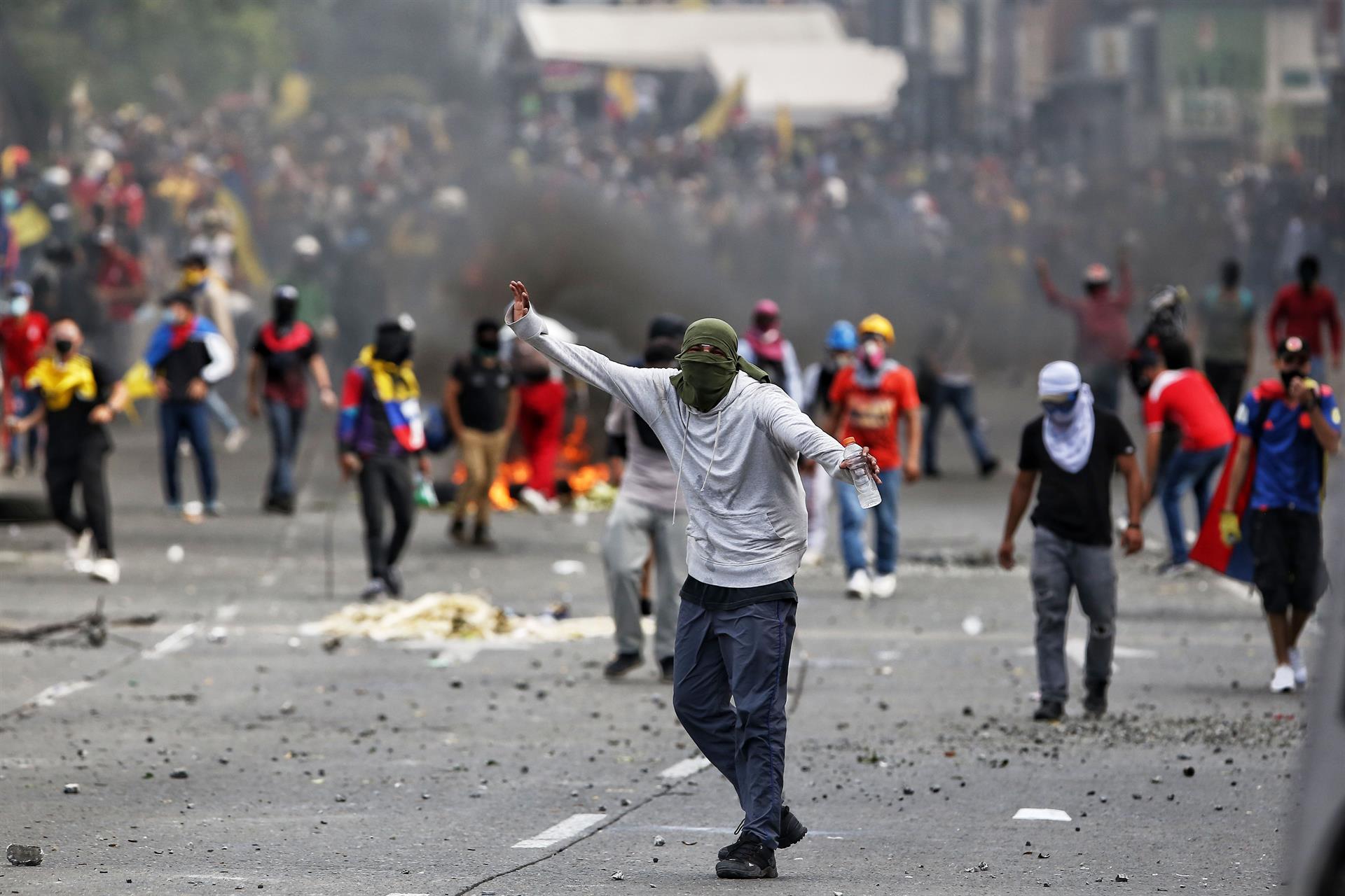 protestas en Colombia