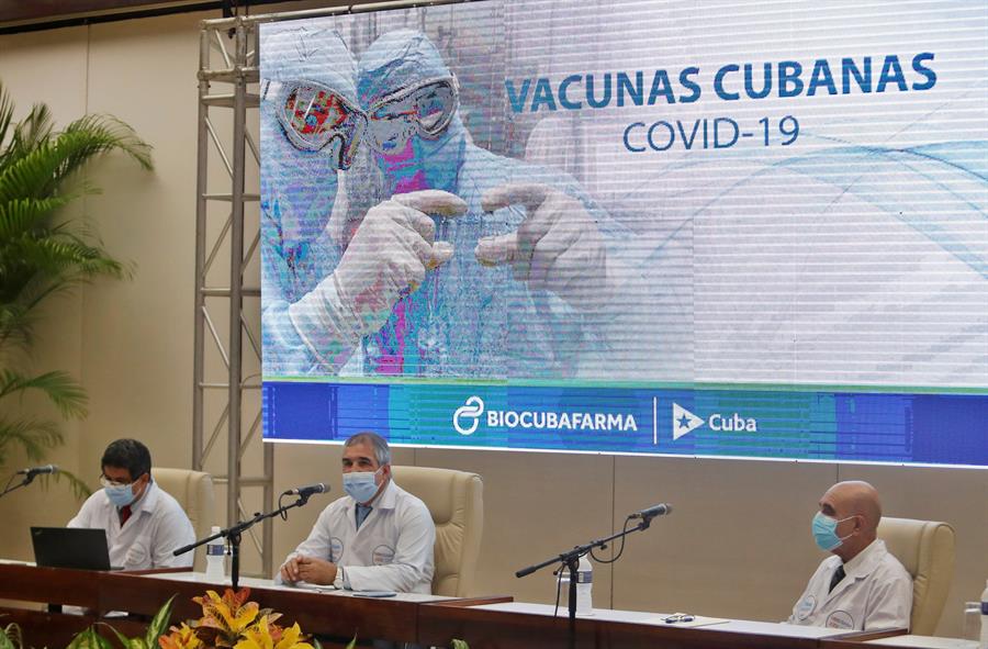Cuba aprueba uso de emergencia de su vacuna Abdala