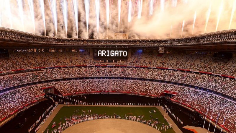 Tokyo 2020: la ceremonia de clausura de los Juegos Olímpicos en imágenes