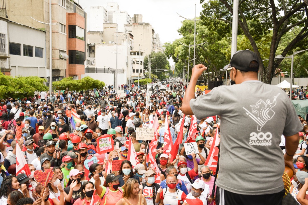 Concentraciones sin bioseguridad caracterizaron cierre de campaña de primarias del Psuv