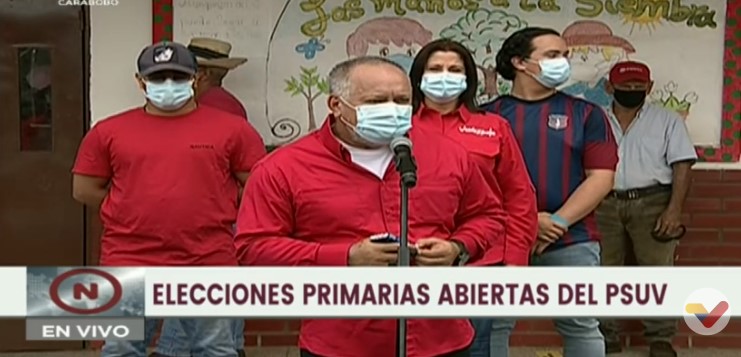 Diosdado Cabello espera “mayor unidad revolucionaria” tras las primarias #8Ago