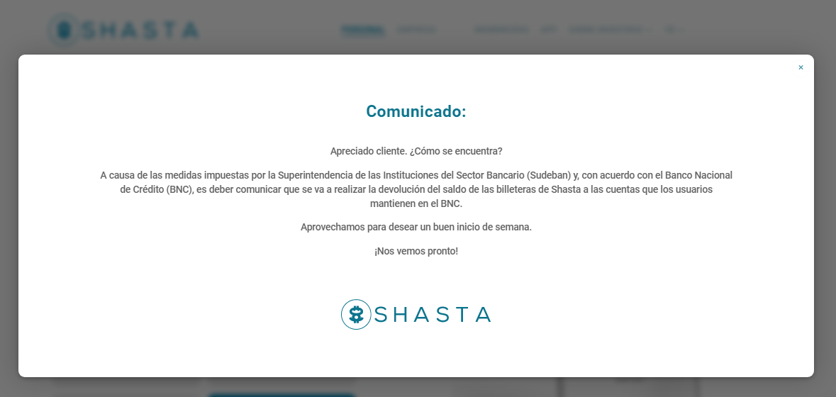 Shasta App
