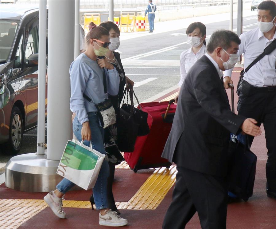Atleta bielorrusa viaja a Polonia tras negarse a su repatriación