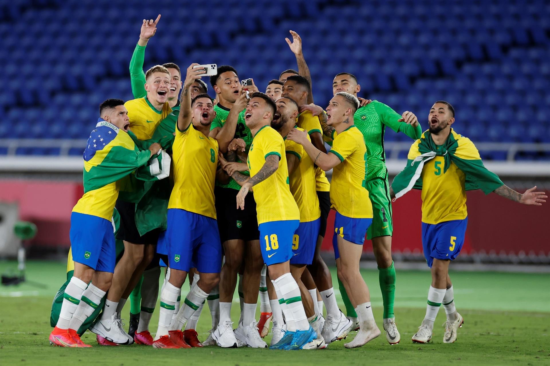 Brasil revalida el oro en el fútbol olímpico #Tokyo2020