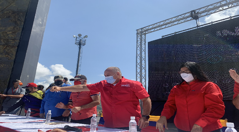 Cabello pide al Psuv máxima organización frente a llamado a votar del G4