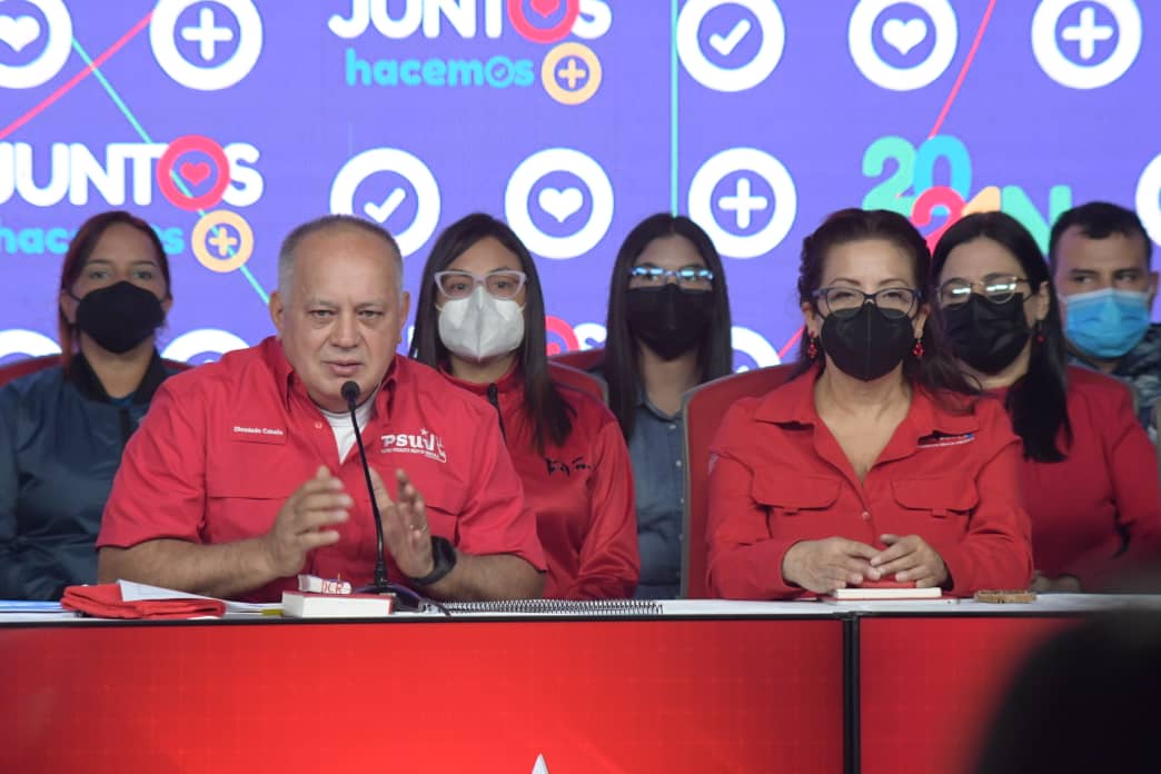 Cabello: Ausencia de Guaidó, Vecchio y Borges en negociaciones auguran mejores resultados