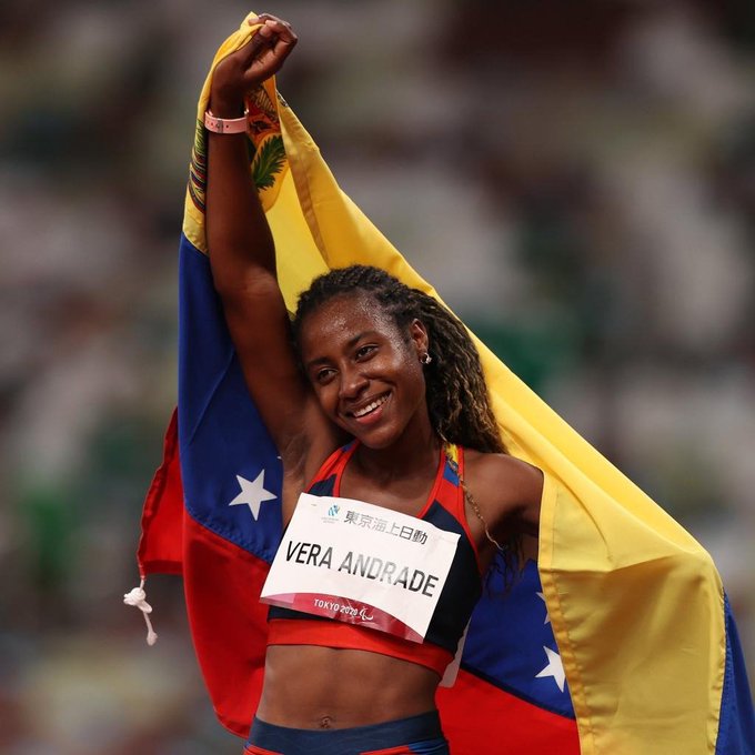 Lisbeli Vera conquista la tercera medalla de oro para Venezuela en Paralímpicos