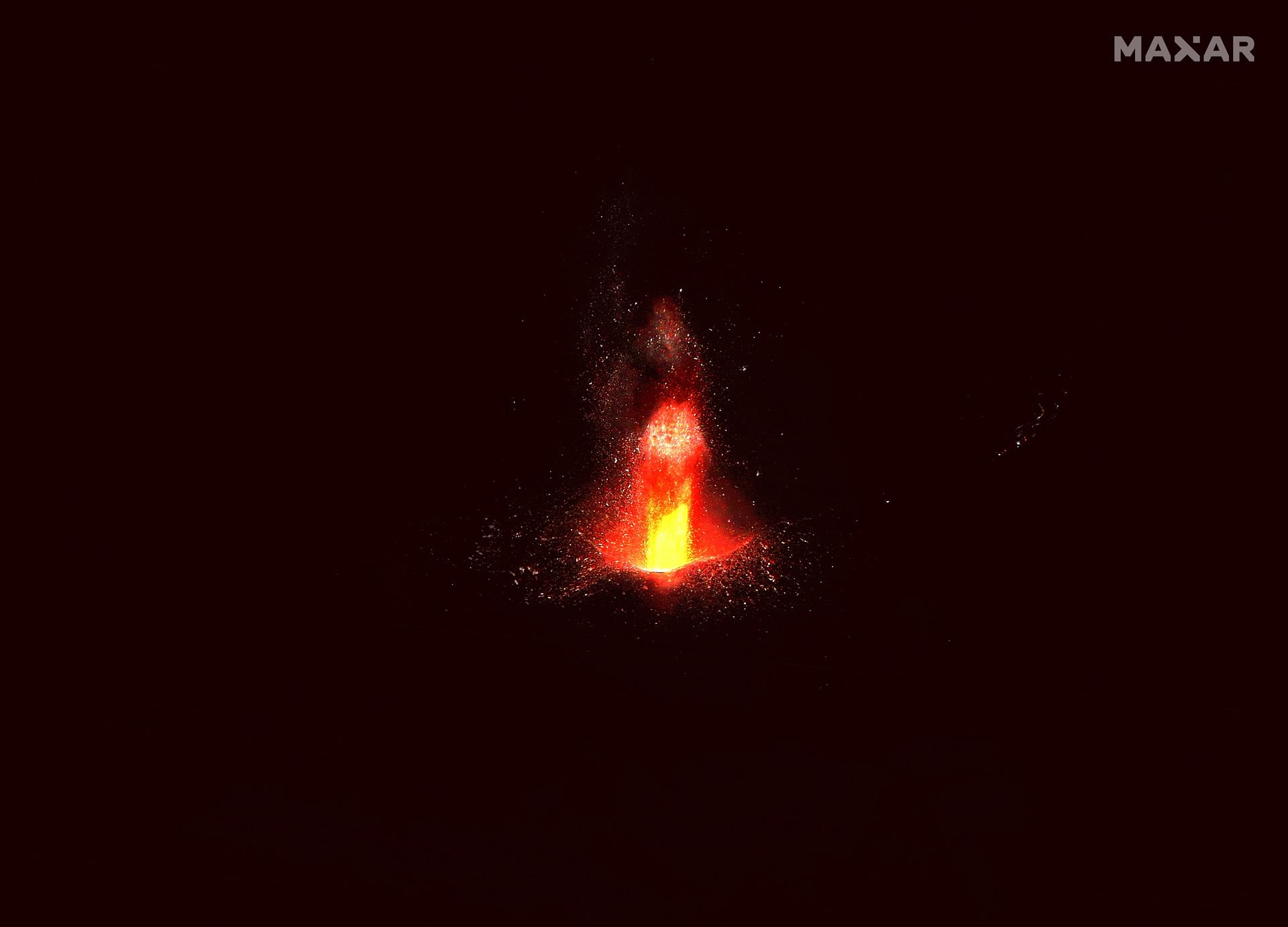 Venezolana narra cómo vive la erupción del volcán en La Palma