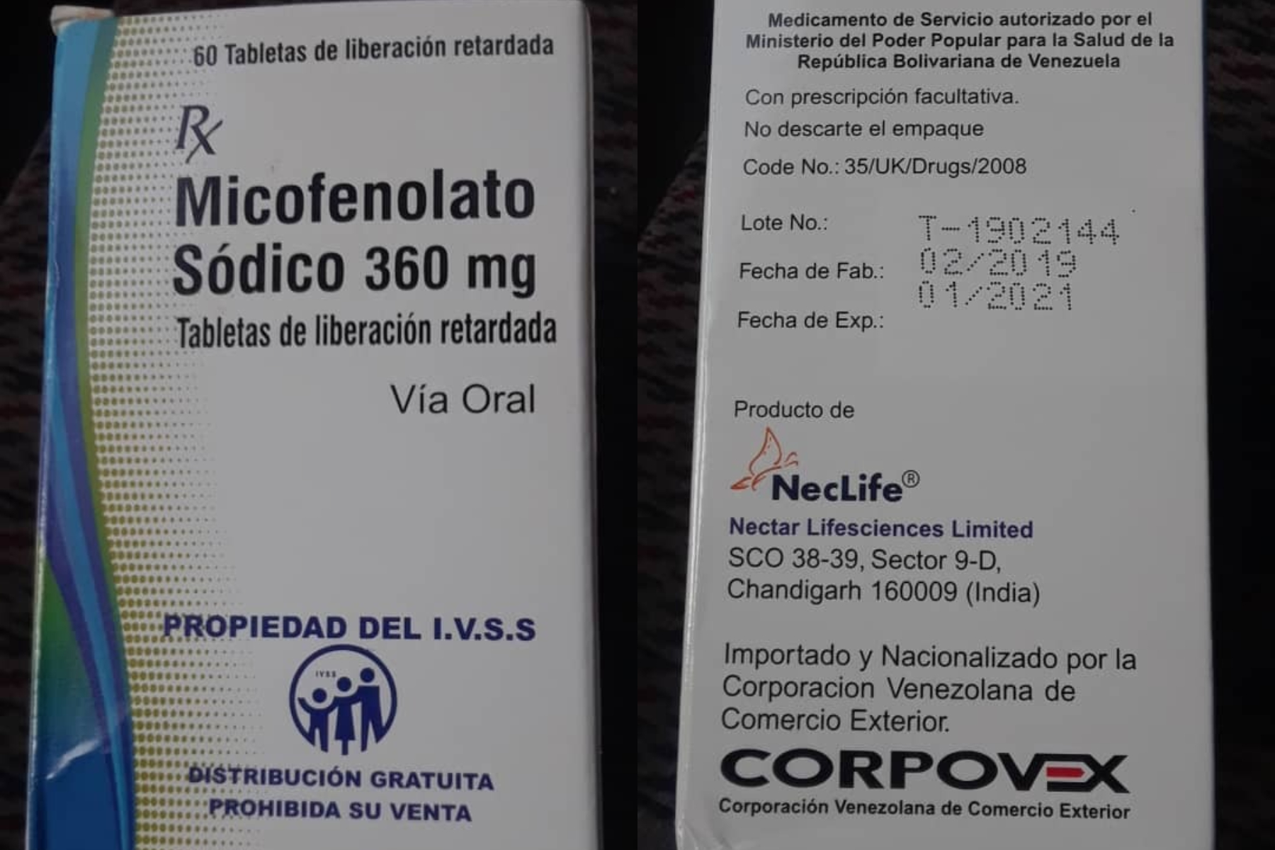 Ivss entrega inmunosupresores vencidos a los trasplantados, denuncian organizaciones