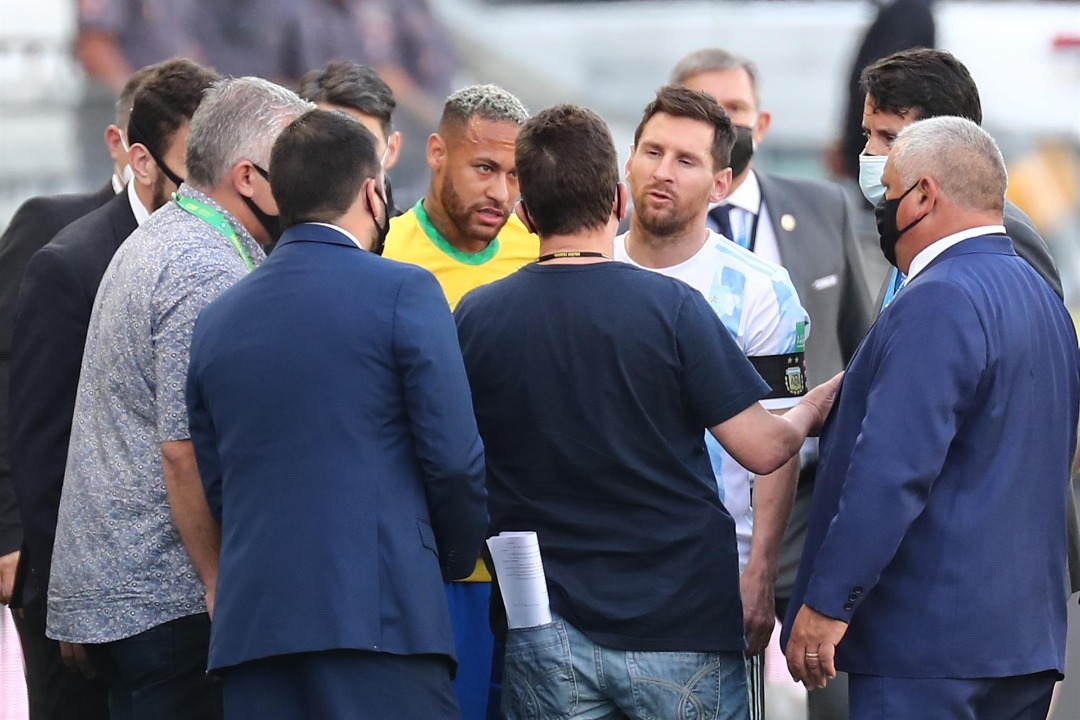 Conmebol suspende el partido entre Brasil y Argentina
