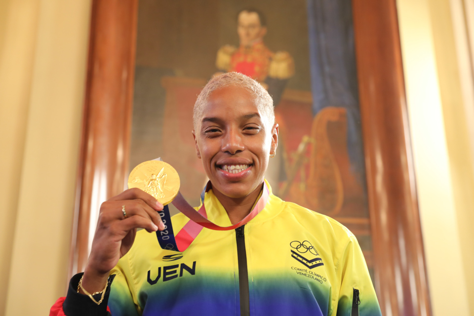 Yulimar Rojas: El deporte debe seguir creciendo en Venezuela