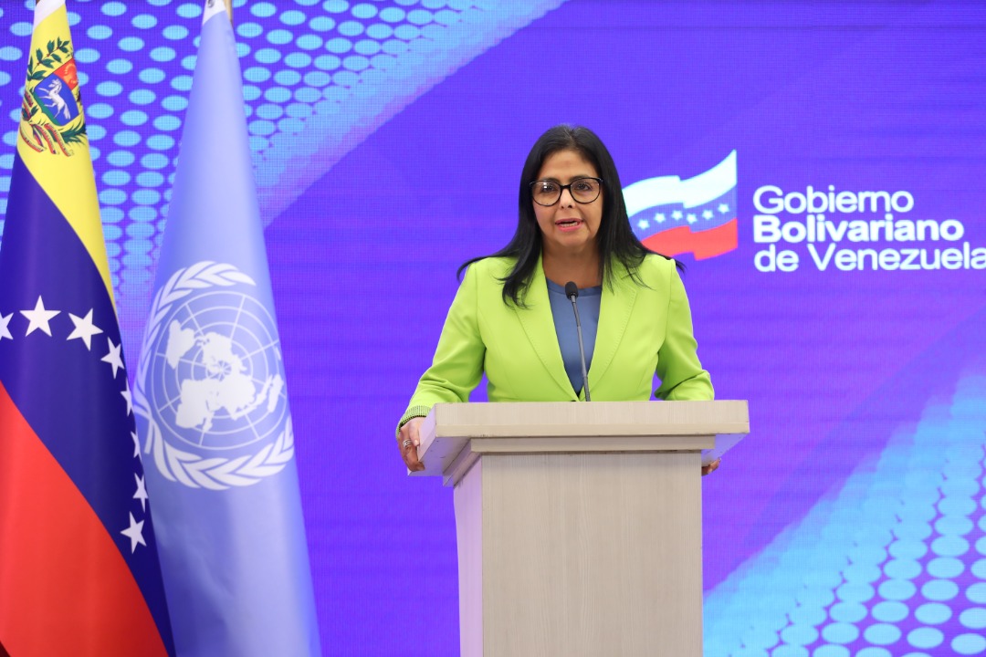 Delcy Rodríguez confirma alivio de sanciones para petroleras estadounidenses