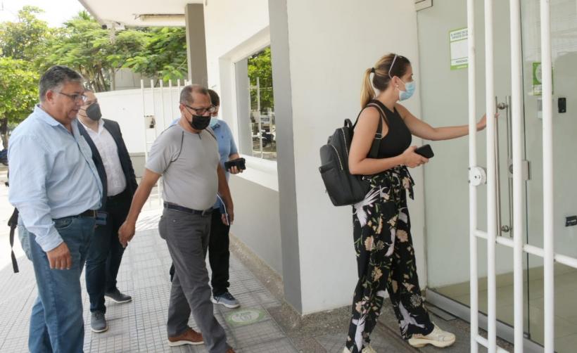Comisión designada por la Delegada visita Monómeros en Barranquilla