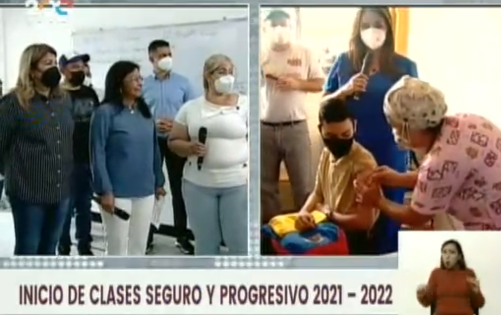 Venezuela inicia vacunación a adolescentes con Sinopharm este #25Oct