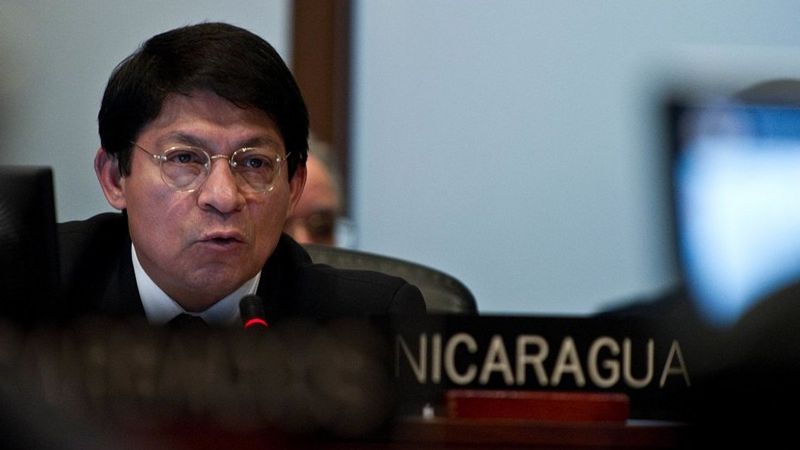 Nicaragua anuncia su "indeclinable decisión" de salir de la OEA