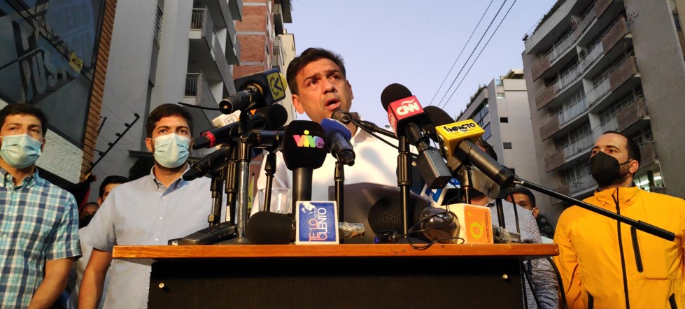 “Miranda no se va a perder por mi culpa”, afirma Carlos Ocariz