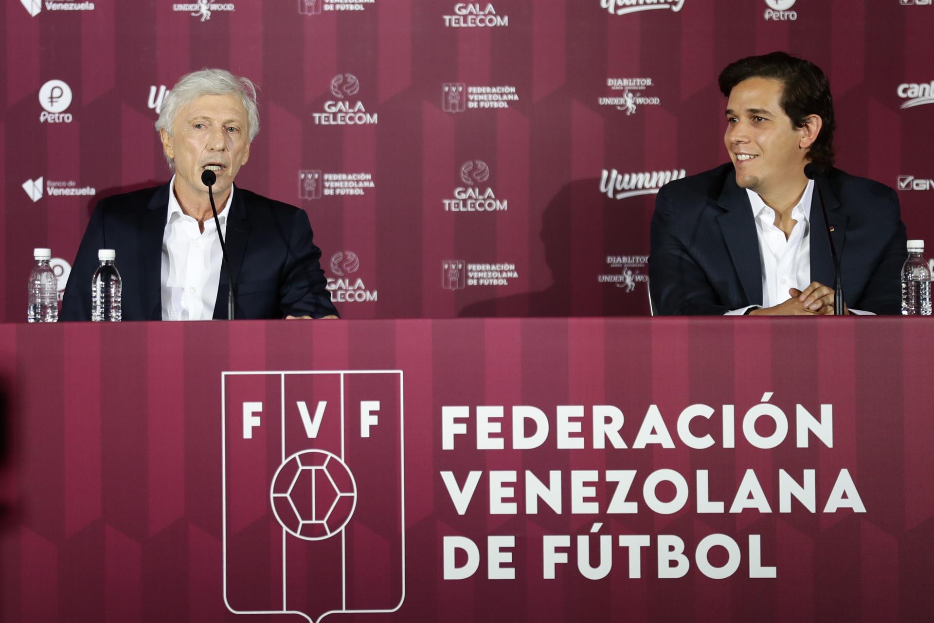 JJosé Pekerman al asumir la Vinotinto: Vamos a dejar el corazón y el alma para llevar adelante la selecciónosé Pekerman al asumir la Vinotinto: Vamos a dejar el corazón y el alma para llevar adelante la selección