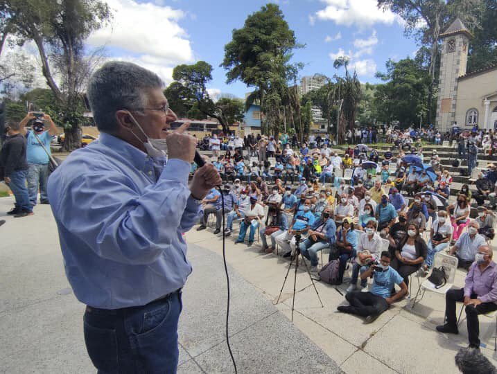 Ramos Allup ratifica que Uzcátegui es el candidato de la unidad en Miranda