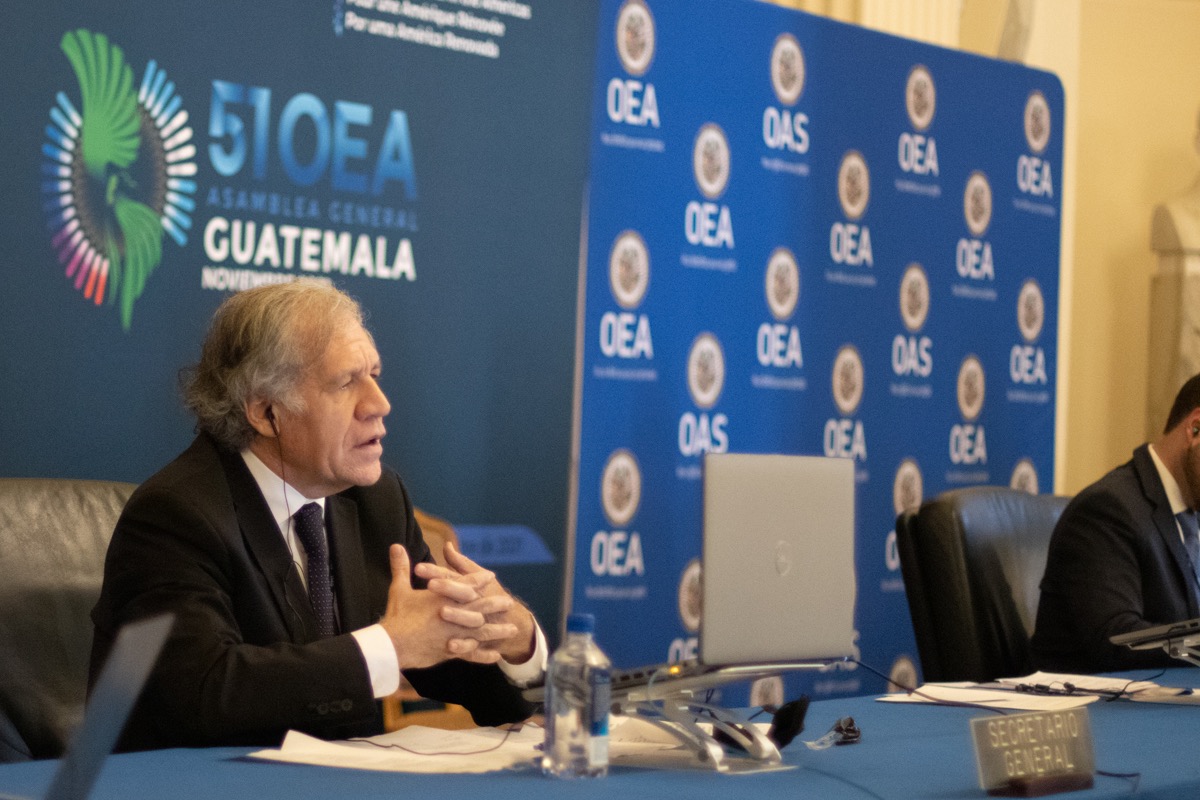 Almagro pide que se detengan los crímenes de lesa humanidad en Venezuela