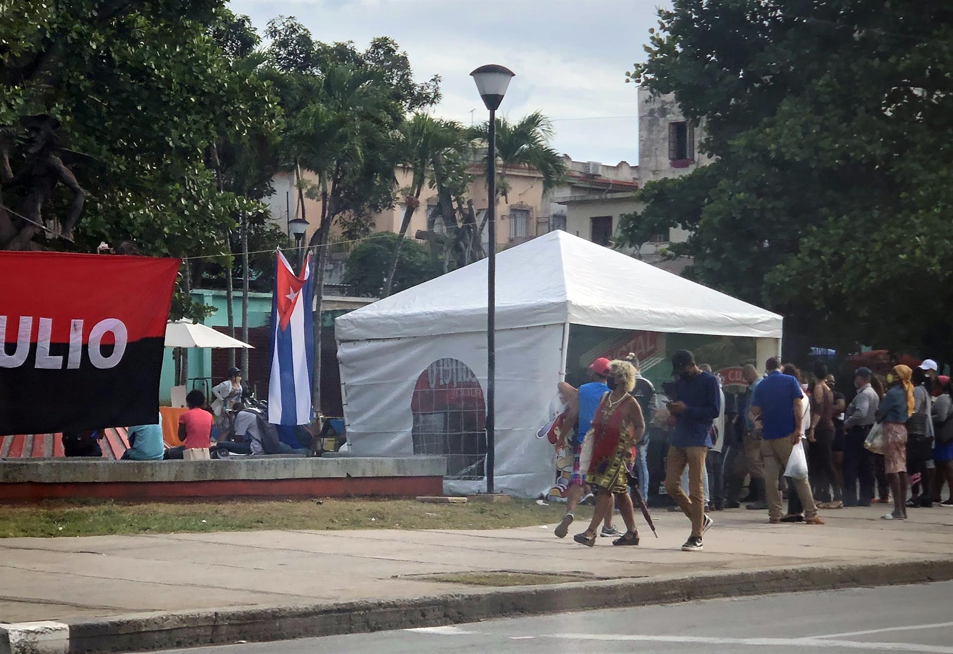 Gobierno cubano desactiva el 15N con un gran dispositivo policial