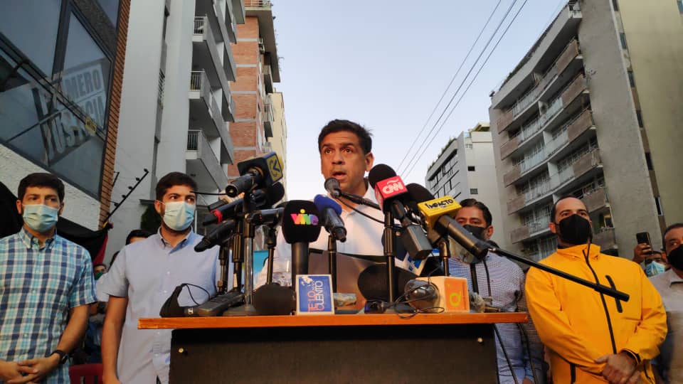 Ocariz y Guanipa aseguran que apoyarán a ganador de primaria y que voluntarios de PJ trabajarán el 22Oct
