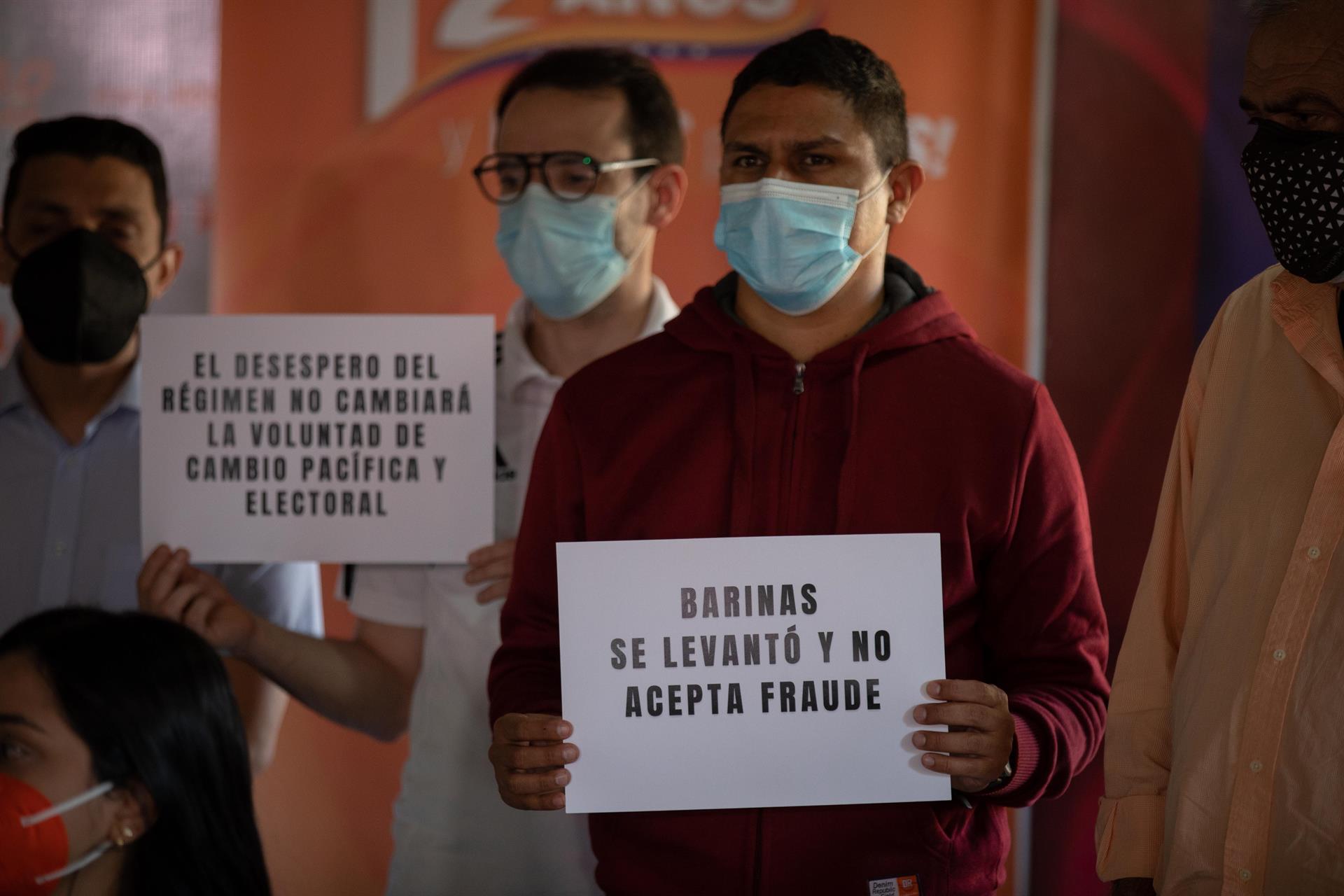 11 de 12 municipios de Barinas ya no son chavistas, según votación del #21Nov