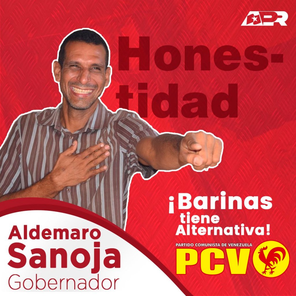 CNE inhabilita a candidato del PCV en Barinas Aldemaro Sanoja