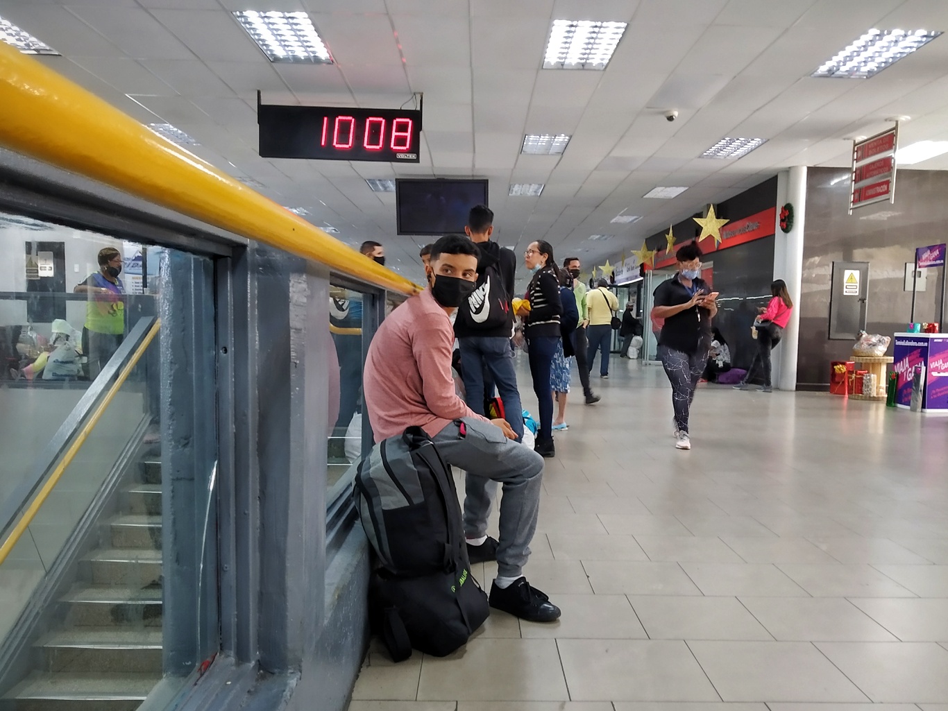 Terminales de Caracas con baja afluencia de pasajeros a mediados de diciembre