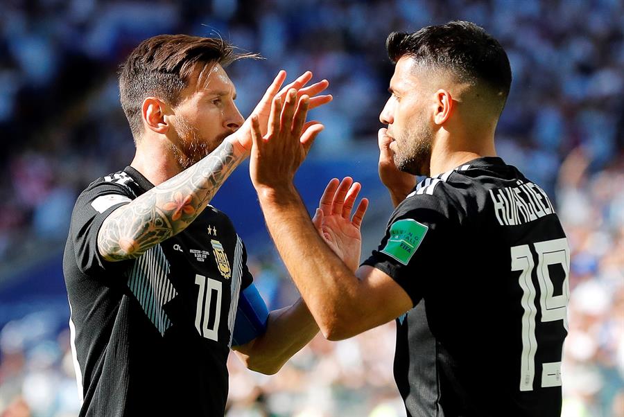 Messi se despide del Kun: Te voy a extrañar muchísimo