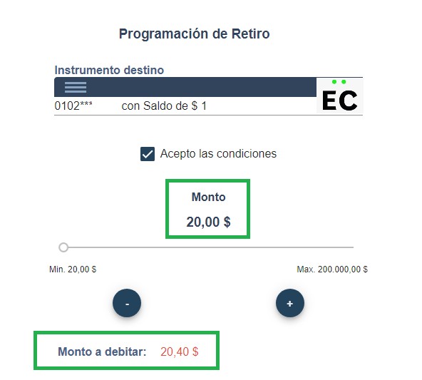 Retiro de divisas Banco de Venezuela