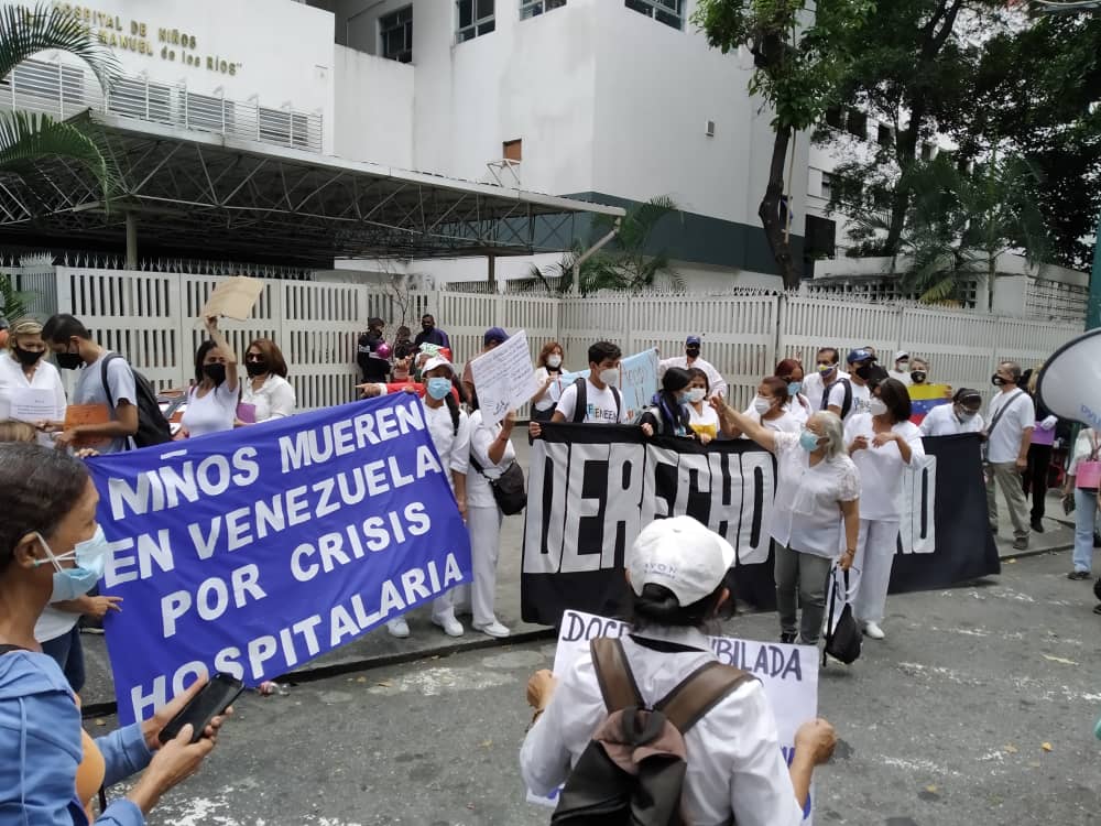 Gremios toman las calles de Caracas en defensa de los DDHH este #10Dic