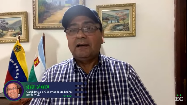 Sergio Garrido: En Barinas estamos preparados para todo... hay que votar masivamente #ConLaLuz