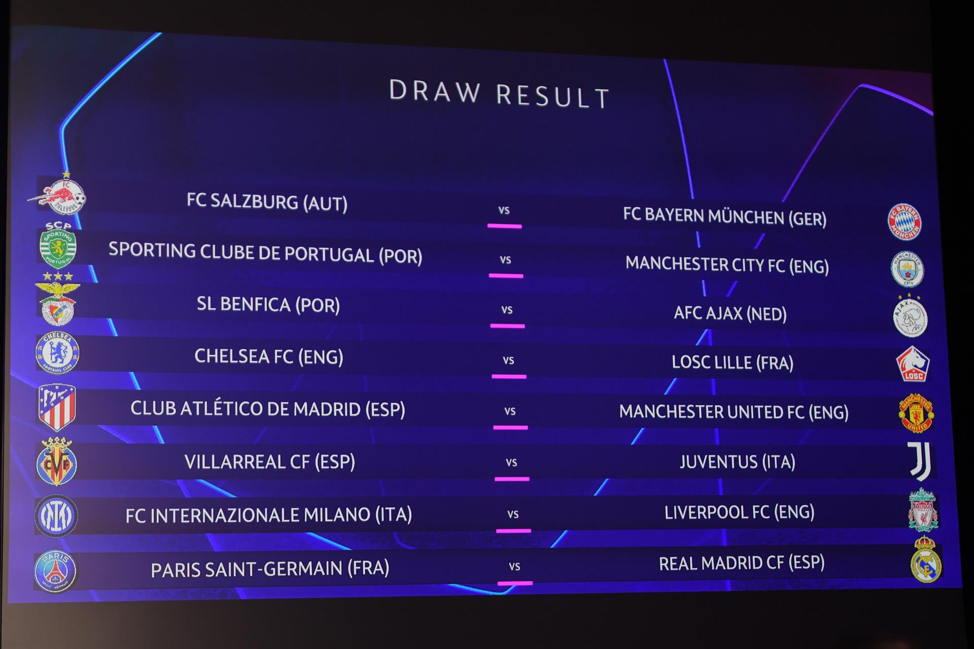 PSG-Real Madrid, duelo estelar tras la repetición del sorteo de octavos de final